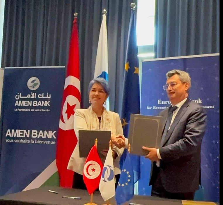 La BERD et l'UE accordent un financement vert et inclusif à AMEN BANK